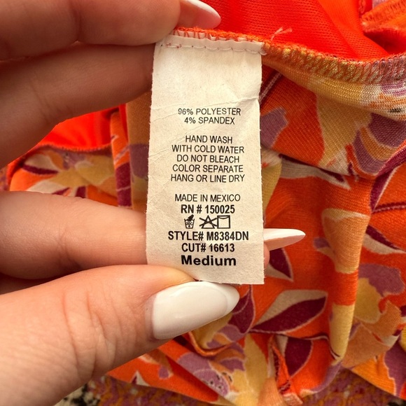 Fashion Nova Peaceful Resort Slinky Mini Dress - Orange - Picture 5 of 7